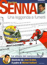 Copertina Ayrton Senna - Una leggenda a fumetti