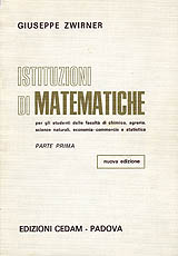 Zwirner Giuseppe-Istituzioni di matematiche