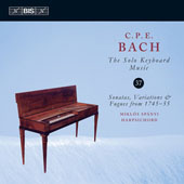 Bach C.P.E. - Solo Keyboard Music Vol.37