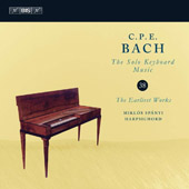 Bach C.P.E. - Solo Keyboard Music Vol.38