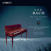 Bach C.P.E. - Solo Keyboard Music Vol.39