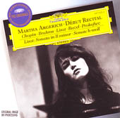 Argerich Martha - Debut Recital
