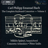 Bach C.P.E. - The Complete Keyboard Concertos vol.01