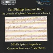 Bach C.P.E. - The Complete Keyboard Concertos vol.02