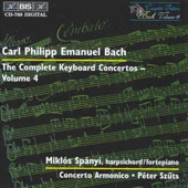 Bach C.P.E. - The Complete Keyboard Concertos vol.04
