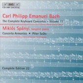 Bach C.P.E. - The Complete Keyboard Concertos vol.11