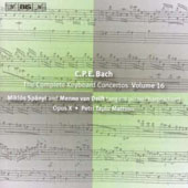 Bach C.P.E. - The Complete Keyboard Concertos vol.16
