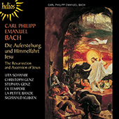 Bach C.P.E. - Die Auferstehung und Himmelfahrt Jesu, Wq. 240 (H777)