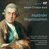 Bach J. C. - Mail�nder Vesperpsalmen