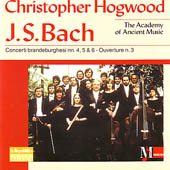 Copertina Concerti Brandeburghesi n.4, 5, 6 - Ouverture n.3