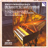 Copertina Concerti per 3-4 Clavicembali e Orchestra