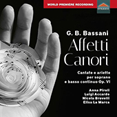Bassani Giovan Battista - Affetti Canori