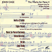 Cage John - The Works For Piano 4 - Cage Edition 25