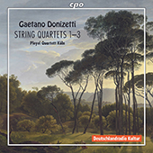 Donizetti Gaetano - Quartetti Nr. 1-3