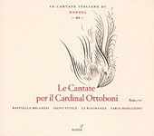 Haendel G. F. - Le Cantate per il Cardinal Ottoboni (vol III)