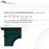 Haydn Franz Joseph - Symphonies - Hogwood Vol. 10