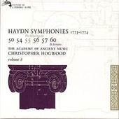 Haydn Franz Joseph - Symphonies - Hogwood Vol. 8