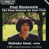 Hindemith Paul - The four sonatas for solo viola
