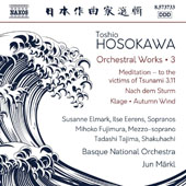 Hosokawa Toshio - Orchestral Works Vol. 3