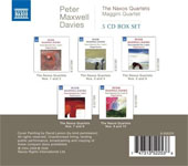 Maxwell Davies Peter - The Naxos Quartets