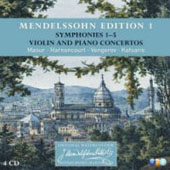 Mendelssohn Felix - Mendelssohn Edition 1