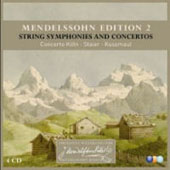Mendelssohn Felix - Mendelssohn Edition 2 - String Symphonies and Concertos