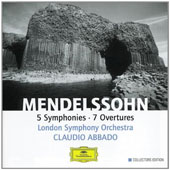 Mendelssohn Felix - 5 Symphonies - 7 Overtures