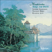 Mendelssohn Felix - Songs and Duets, Vol. 1