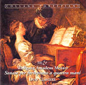 Mozart W. A. - Sonate per Fortepiano a Quattro Mani