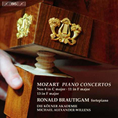 Mozart W. A. - Piano Concerto Nr. 8, 11 & 13