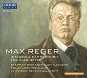 Reger Max - Integrale Kammermusik f�r klarinette