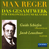 Reger Max - Das Gesamtwerk f�r Cello und Klavier 