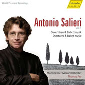 Salieri Antonio - Overtures & Ballett Music
