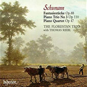 Schumann Robert - Fantasiest�che Op.88 Trio n.3 Op.110, Piano Quartet Op.47