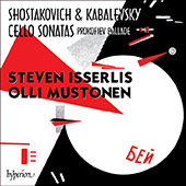Shostakovich Dmitrij - Shostakovich & Kabalevsky: Cello Sonatas