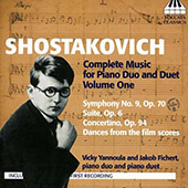 Shostakovich Dmitrij - Complete music for piano duo and duet vol 1