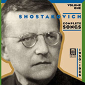 Shostakovich Dmitrij - Complete Songs Vol.1