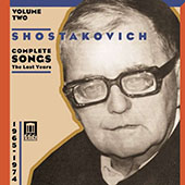 Shostakovich Dmitrij - Complete Songs Vol.2