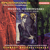 Shostakovich Dmitrij - Moskova, Cheremushki Op. 105