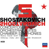 Shostakovich Dmitrij - Concertos - Orchestral Suites - Chamber Symphonies