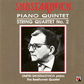 Shostakovich Dmitrij - Piano quintet op.57