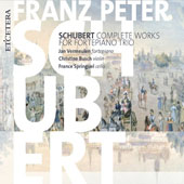 Schubert Franz - The Complete Works for Fortepiano Trio