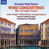 Wolf-Ferrari Ermanno - Wind concertos