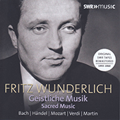 Wunderlich Fritz - Geistliche Musik 